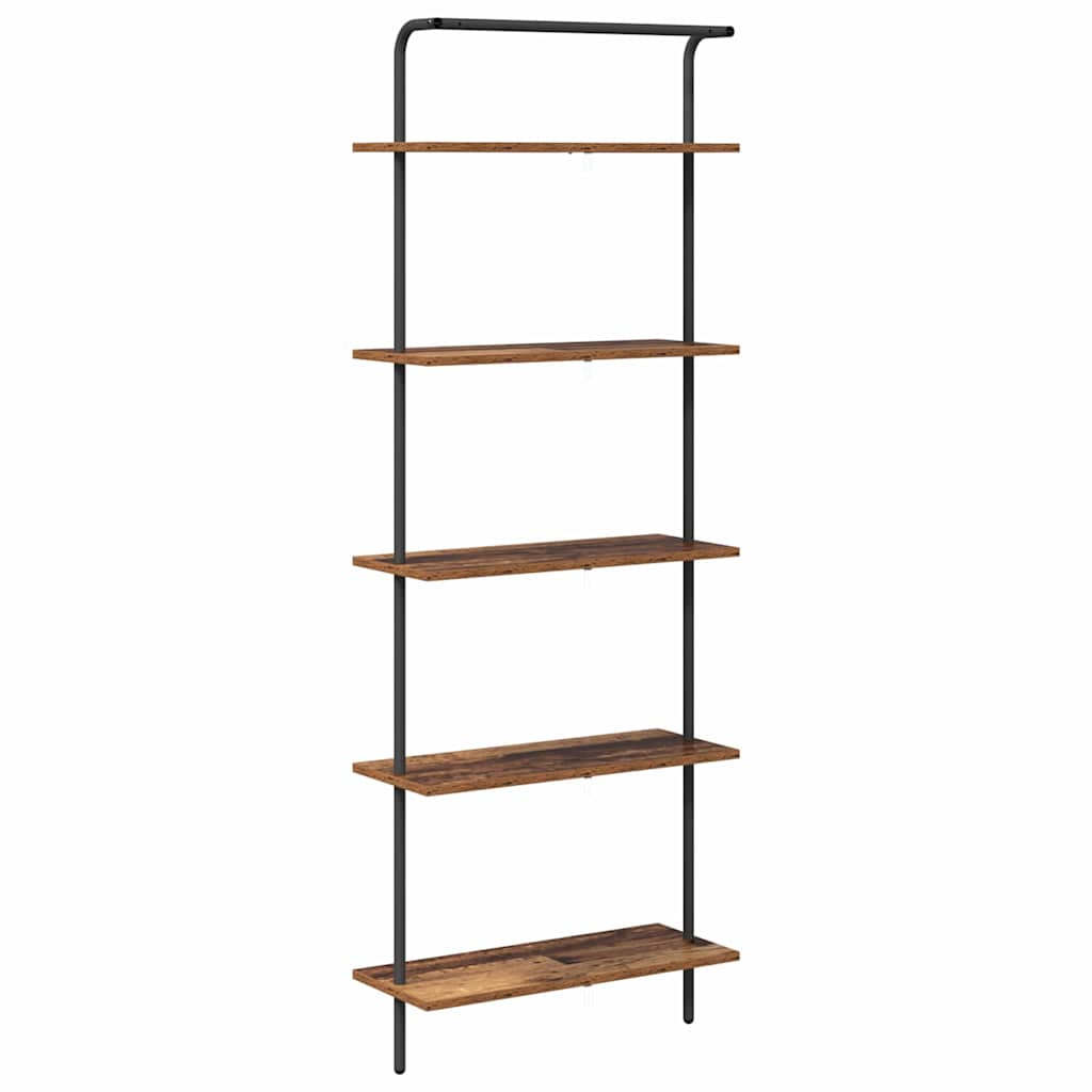 Regal Altholz 60 x 24 x 168 cm Holzwerkstoff