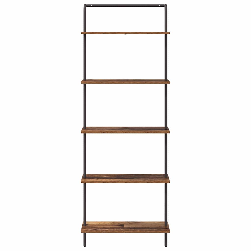 Regal Altholz 60 x 24 x 168 cm Holzwerkstoff