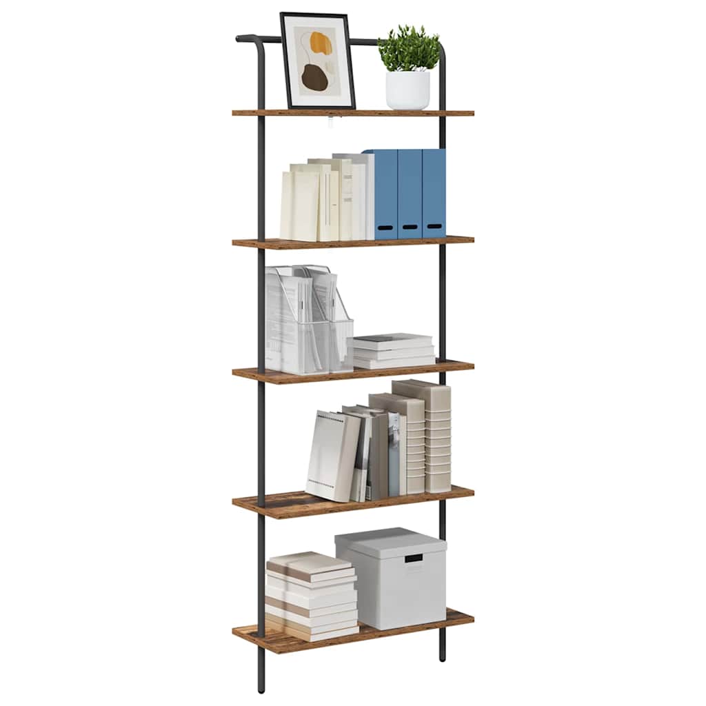 Regal Altholz 60 x 24 x 168 cm Holzwerkstoff