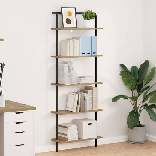 Regal Artisan-Eiche 60 x 24 x 168 cm Holzwerkstoff