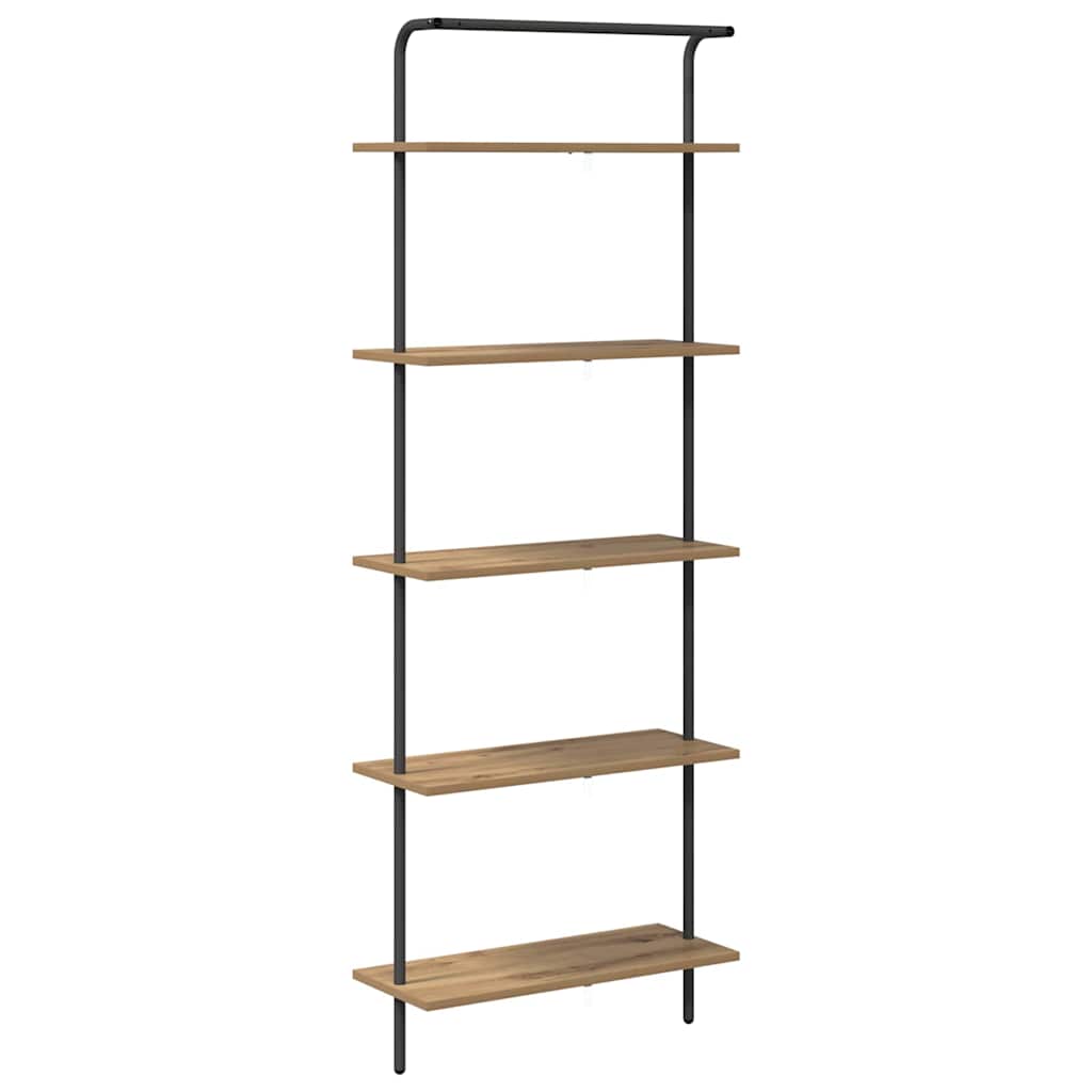 Regal Artisan-Eiche 60 x 24 x 168 cm Holzwerkstoff