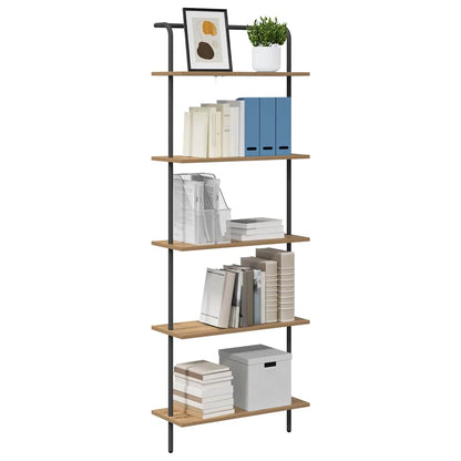 Regal Artisan-Eiche 60 x 24 x 168 cm Holzwerkstoff