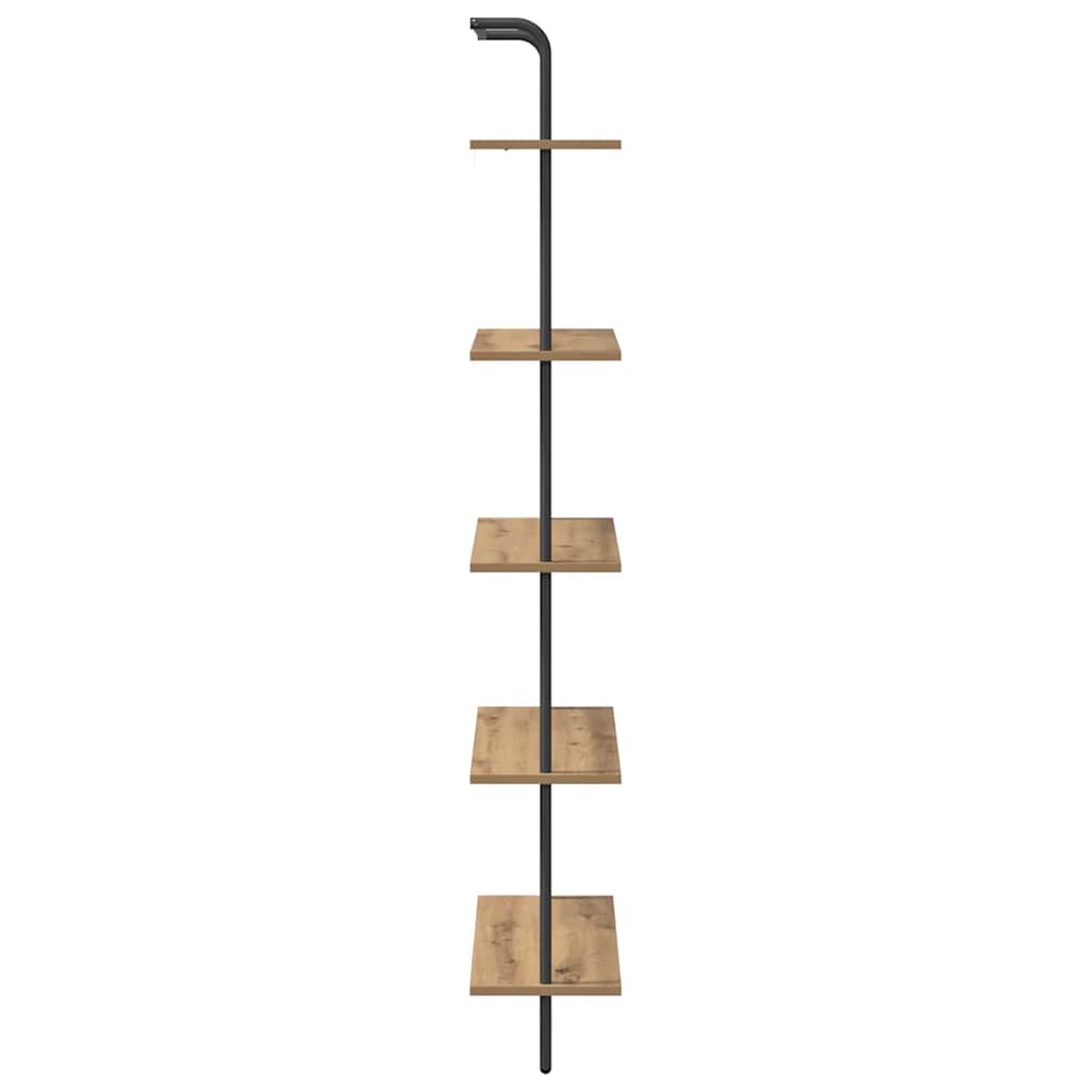Regal Artisan-Eiche 60 x 24 x 168 cm Holzwerkstoff