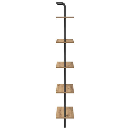 Regal Artisan-Eiche 60 x 24 x 168 cm Holzwerkstoff