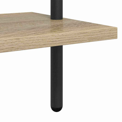 Regal Sonoma-Eiche 60 x 24 x 203 cm Holzwerkstoff