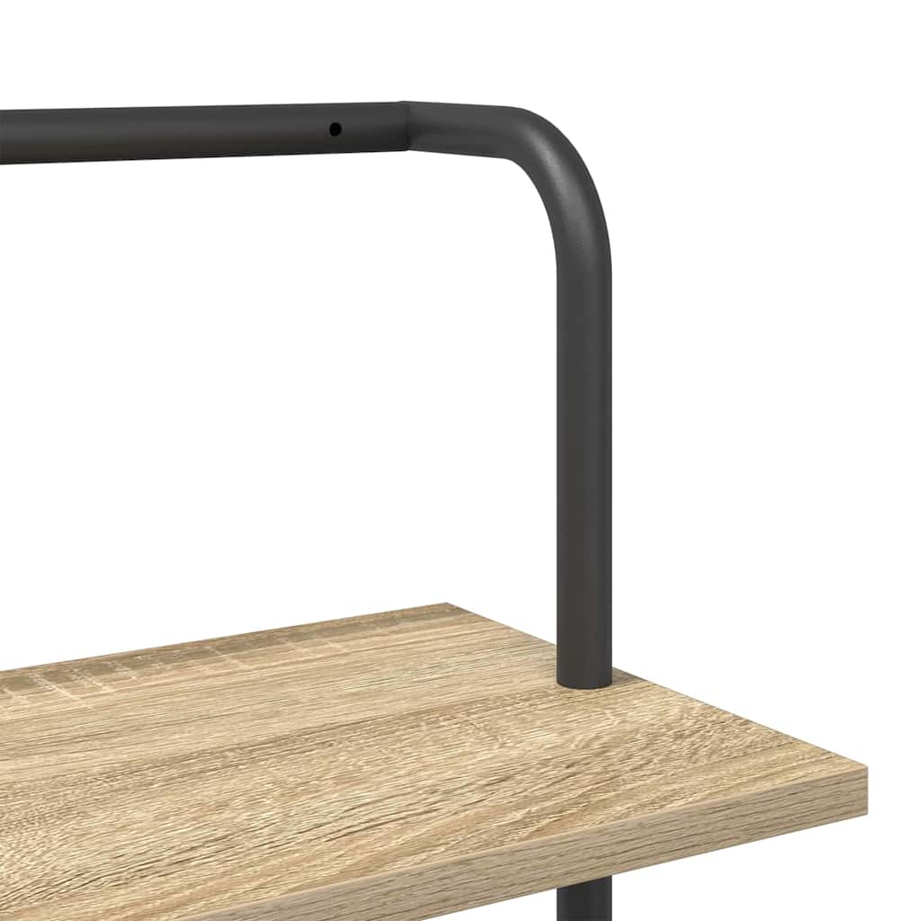 Regal Sonoma-Eiche 60 x 24 x 203 cm Holzwerkstoff