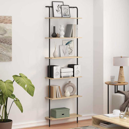 Regal Sonoma-Eiche 60 x 24 x 203 cm Holzwerkstoff