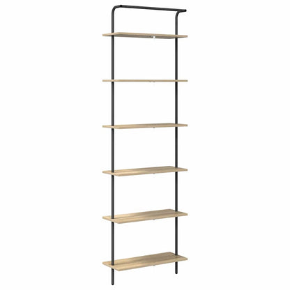 Regal Sonoma-Eiche 60 x 24 x 203 cm Holzwerkstoff
