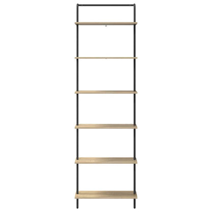 Regal Sonoma-Eiche 60 x 24 x 203 cm Holzwerkstoff