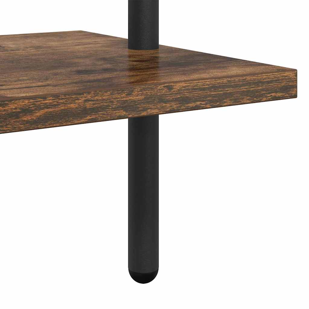 Regal Räuchereiche 60 x 24 x 203 cm Holzwerkstoff