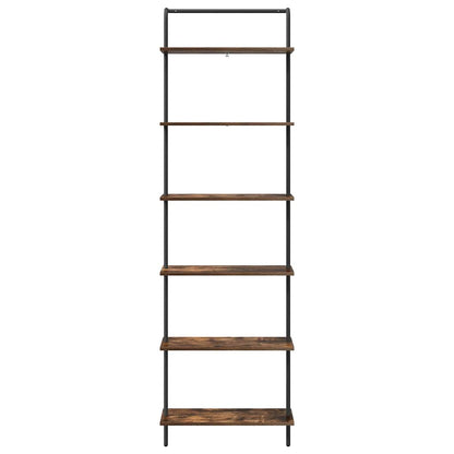 Regal Räuchereiche 60 x 24 x 203 cm Holzwerkstoff