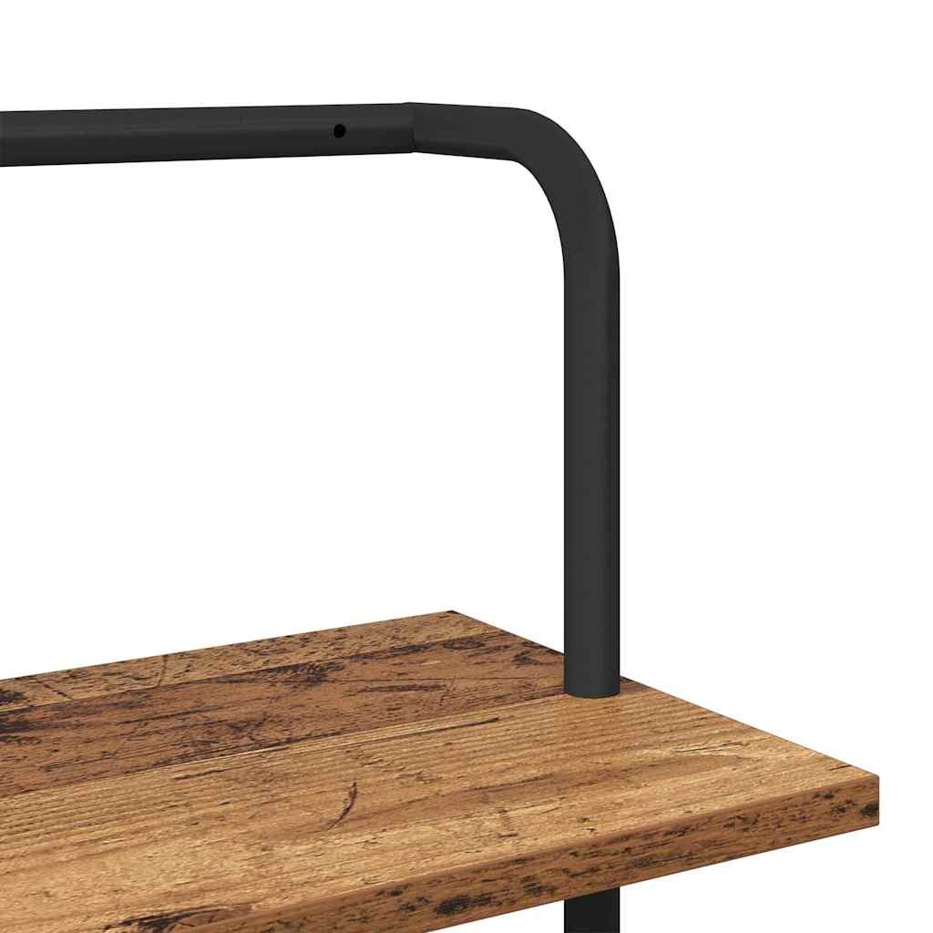 Regal Altholz 60 x 24 x 203 cm Holzwerkstoff
