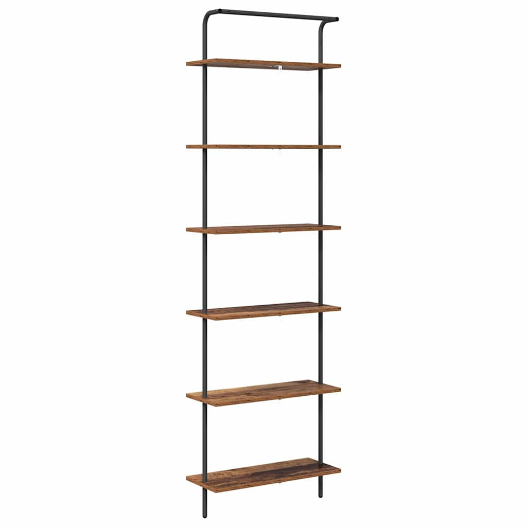 Regal Altholz 60 x 24 x 203 cm Holzwerkstoff