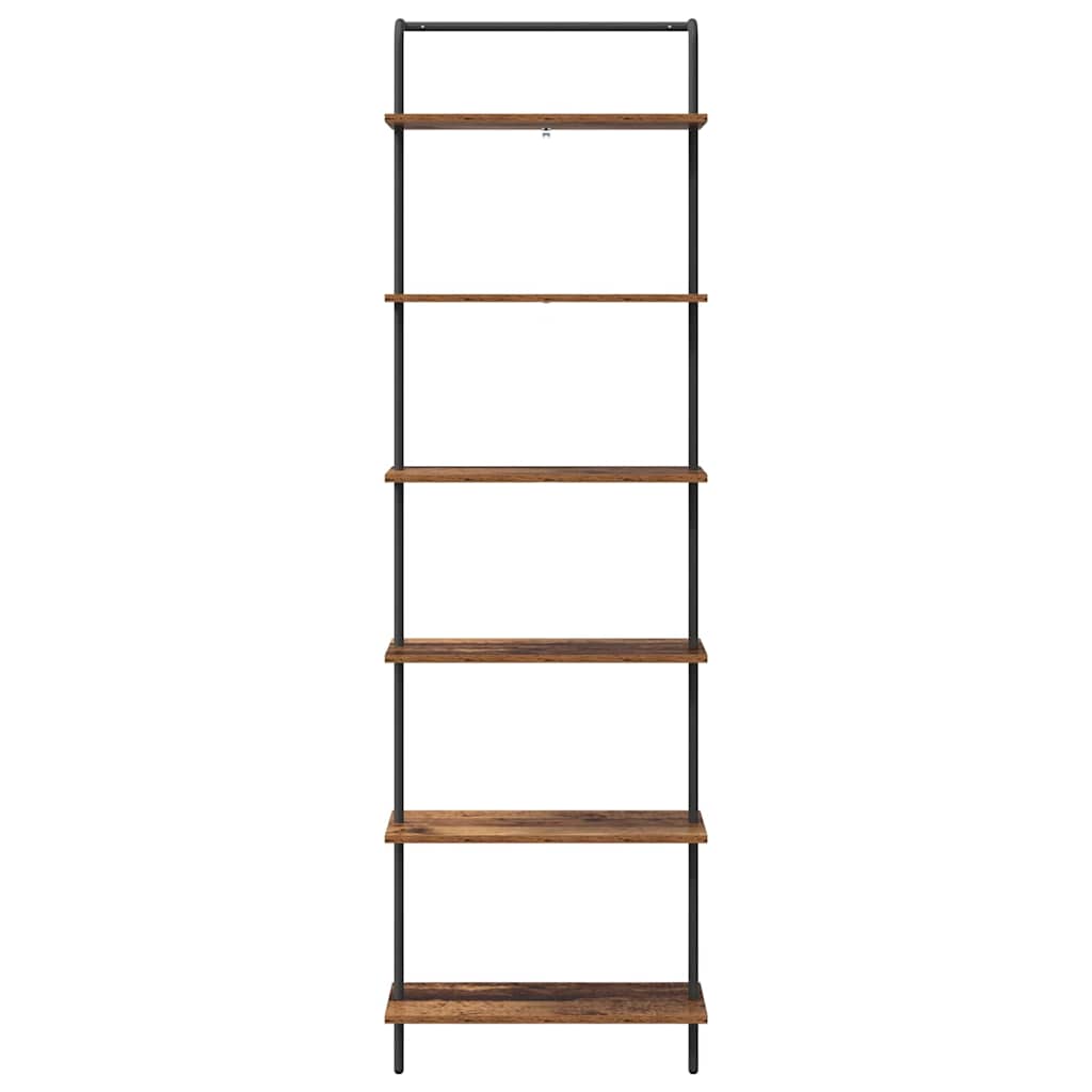Regal Altholz 60 x 24 x 203 cm Holzwerkstoff