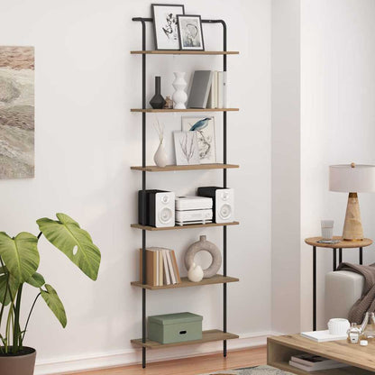 Regal Artisan-Eiche 60 x 24 x 203 cm Holzwerkstoff