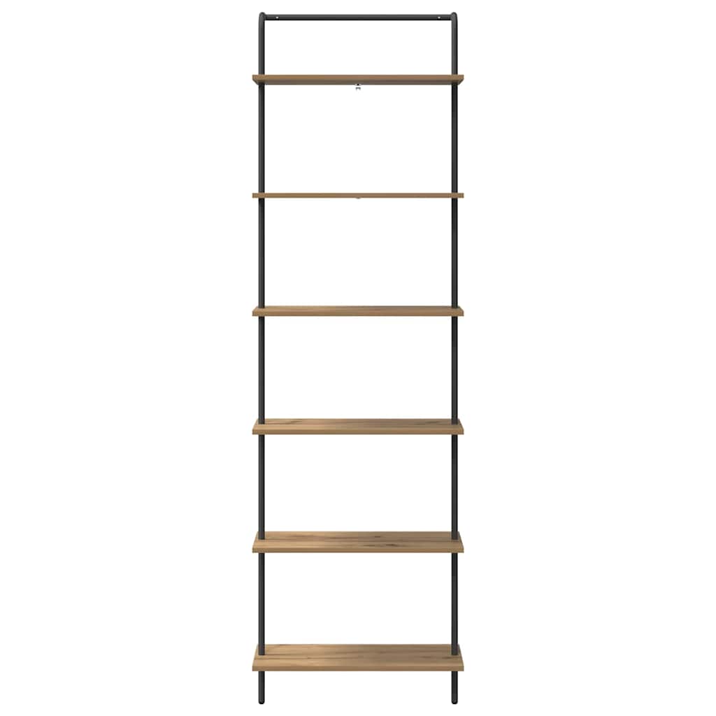 Regal Artisan-Eiche 60 x 24 x 203 cm Holzwerkstoff