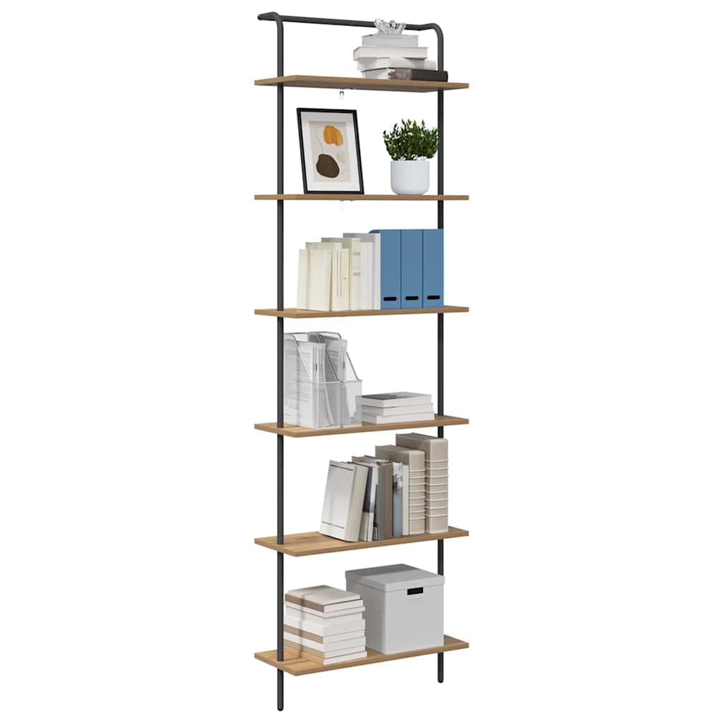 Regal Artisan-Eiche 60 x 24 x 203 cm Holzwerkstoff