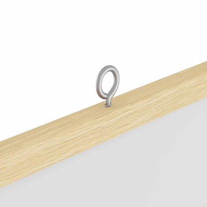 Magnetisches Whiteboard Weiß 100 x 1.4 x 100 cm