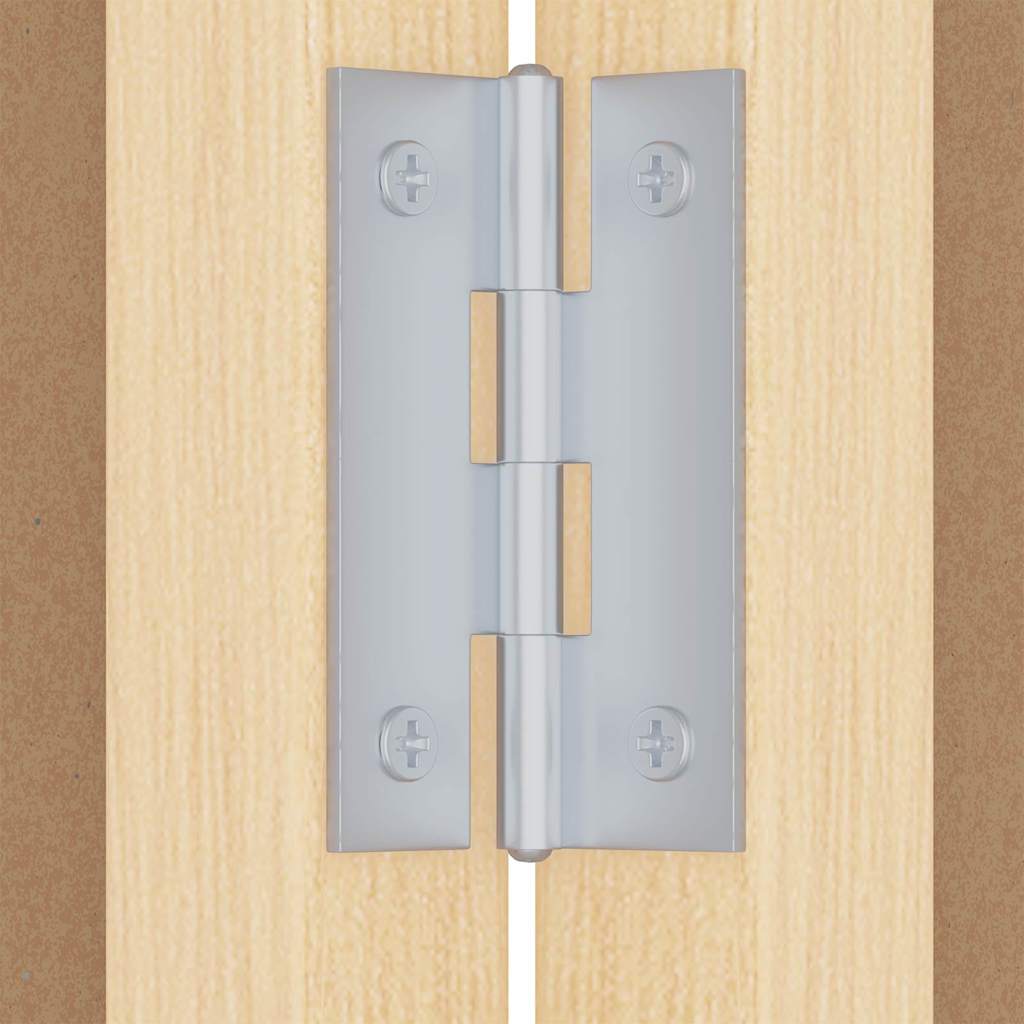 Tafel Schwarz 100 x 1.4 x 100 cm Massivholz Kiefer