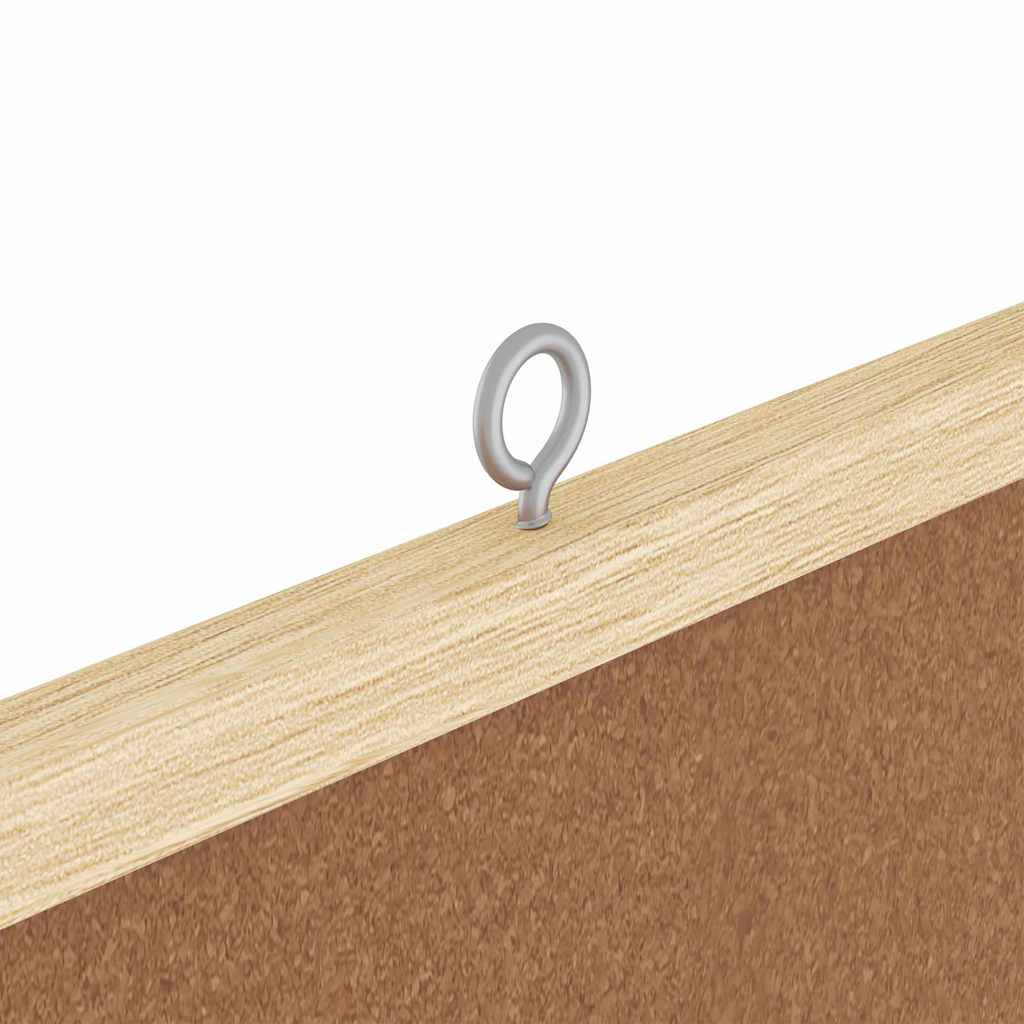 Korktafel Braun 100 x 1.4 x 100 cm Massivholz Kiefer