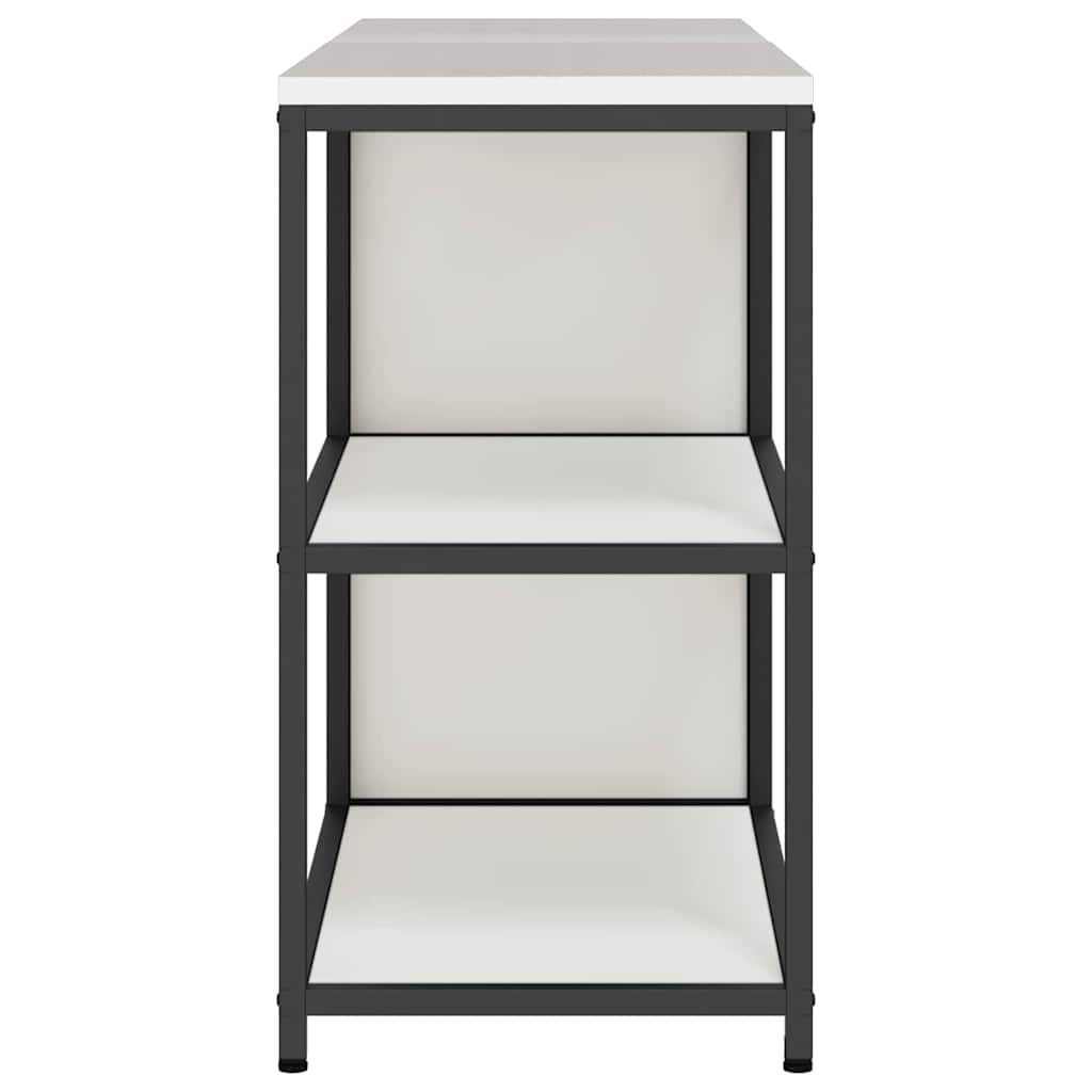 Küchenlager-Set 2 pcs Weiß 180 x 50 x 92 cm Kaltgewalzter Stahl