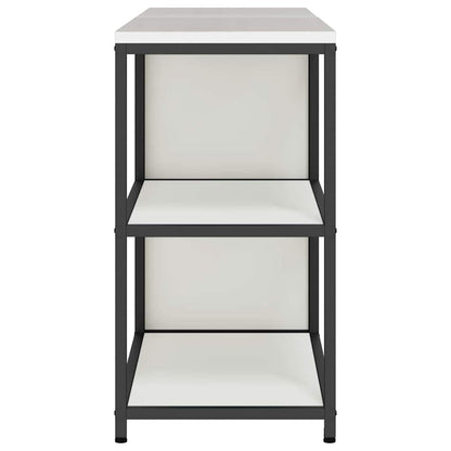 Küchenlager-Set 2 pcs Weiß 180 x 50 x 92 cm Kaltgewalzter Stahl