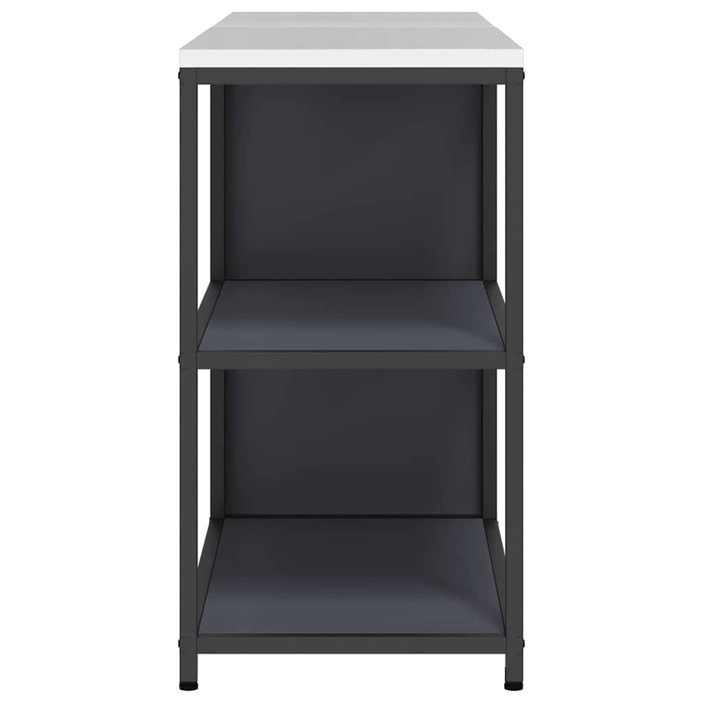 Küchenlager-Set mit Regal 2 pcs Anthrazit 180 x 50 x 92 cm