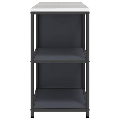 Küchenlager-Set mit Regal 2 pcs Anthrazit 180 x 50 x 92 cm