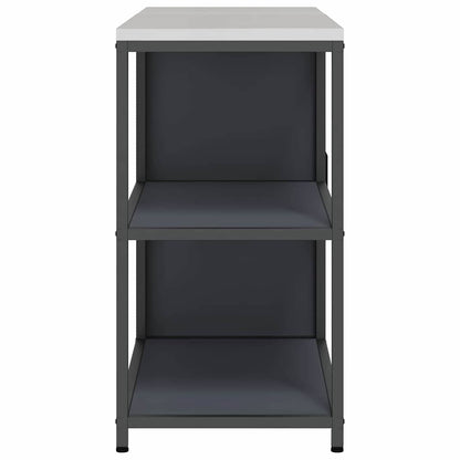 Küchenlager-Set mit Regal 2 pcs Anthrazit 150 x 50 x 92 cm