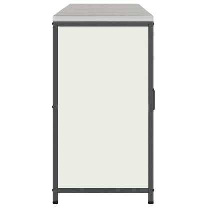 Küchenlager-Set 3 pcs Weiß 240 x 50 x 92 cm Kaltgewalzter Stahl