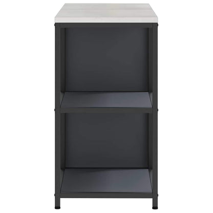 Küchenlager-Set mit Regal 2 pcs Anthrazit 150 x 50 x 92 cm