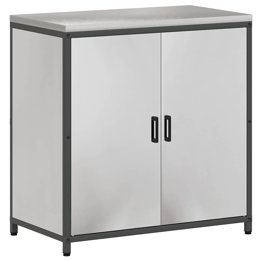 Küchenlager-Set Other 3 pcs Silber 210 x 50 x 92 cm Edelstahl