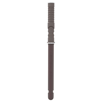 Schwebende Regalhalterungen 12 pcs Braun Ø10 x 170 mm Stahl