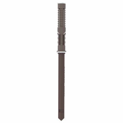 Schwebende Regalhalterungen 12 pcs Braun Ø10 x 170 mm Stahl