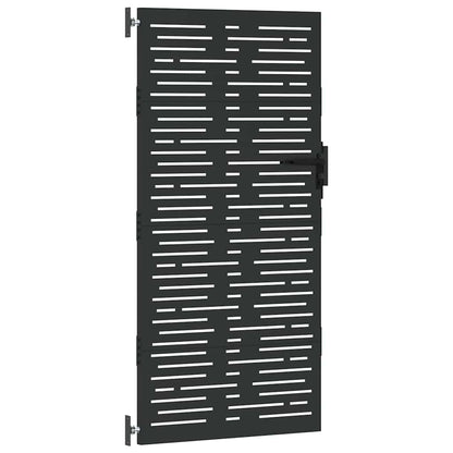 Gartentor, Gartentor 85x100 cm Cortenstahl Quadratdesign
