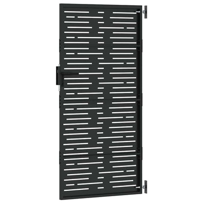 Gartentor, Gartentor 85x100 cm Cortenstahl Quadratdesign