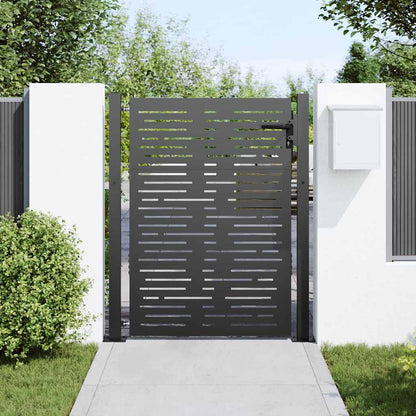 Gartentor, Gartentor 105x75 cm Cortenstahl quadratisches Design