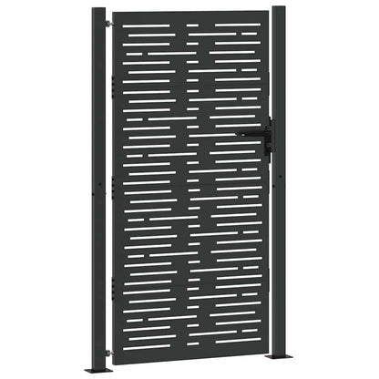 Gartentor, Gartentor 105x75 cm Cortenstahl quadratisches Design