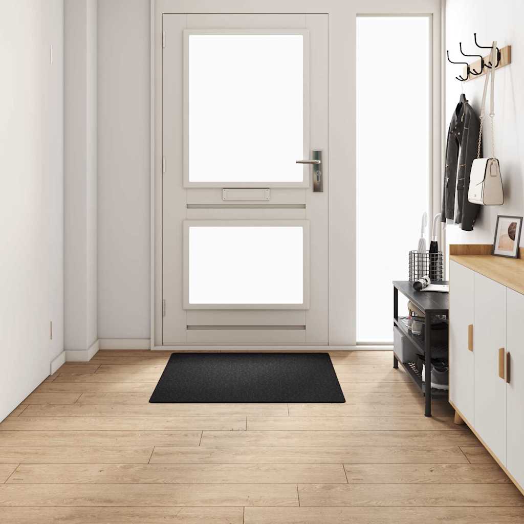 Teppichläufer Anthrazit 100 x 100 cm 100% Polypropylen