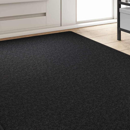 Teppichläufer Anthrazit 100 x 250 cm 100% Polypropylen