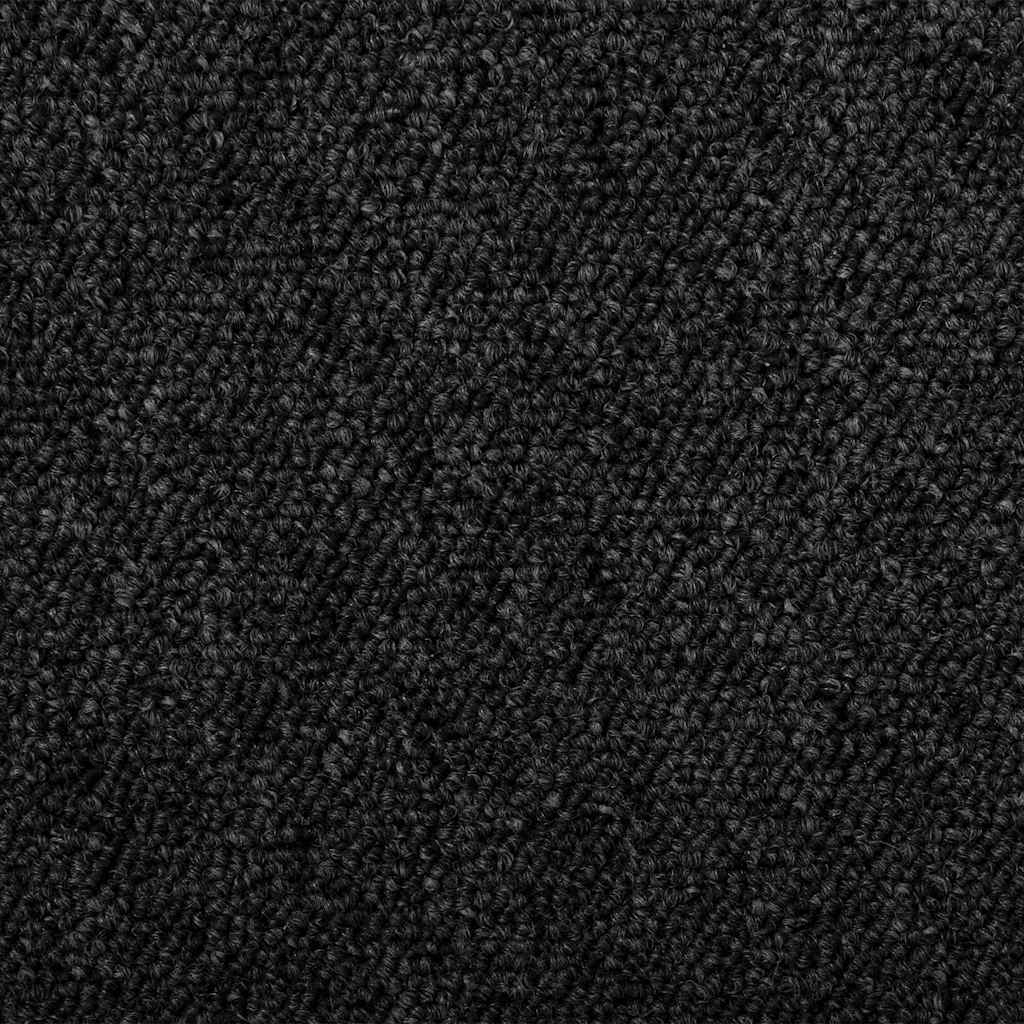 Teppichläufer Anthrazit 100 x 250 cm 100% Polypropylen