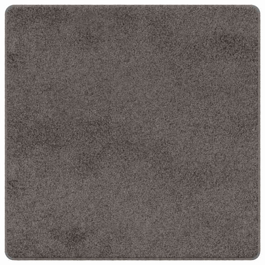 Teppichläufer Grau 100 x 100 cm 100% Polypropylen Tuft