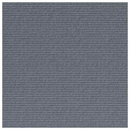 Teppichläufer Hellgrau 100 x 100 cm Stoff