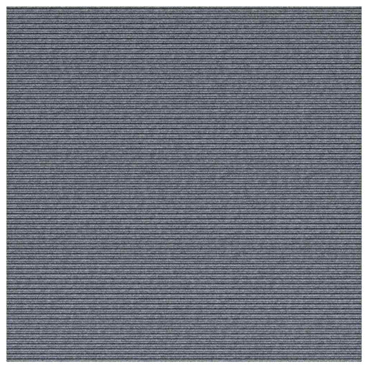 Teppichläufer Hellgrau 100 x 100 cm Stoff