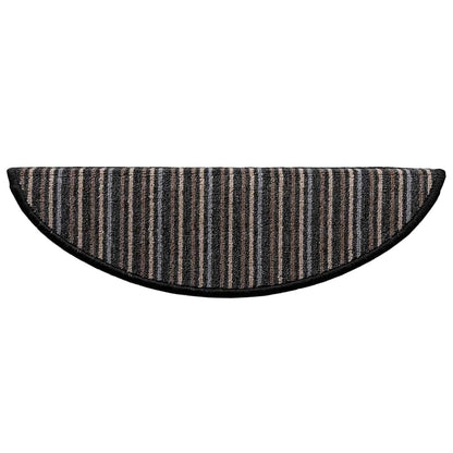 Selbstklebende Treppenschoner 15 pcs Anthrazit 56 x 17 x 3 cm