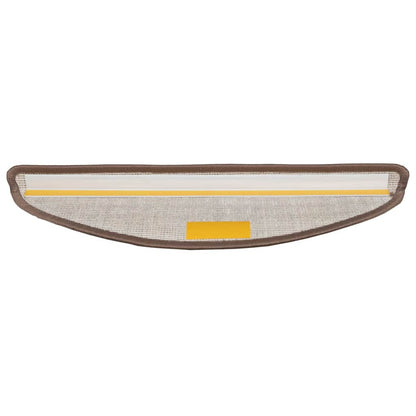 Selbstklebende Treppenschoner 15 pcs Braun 56 x 17 x 3 cm