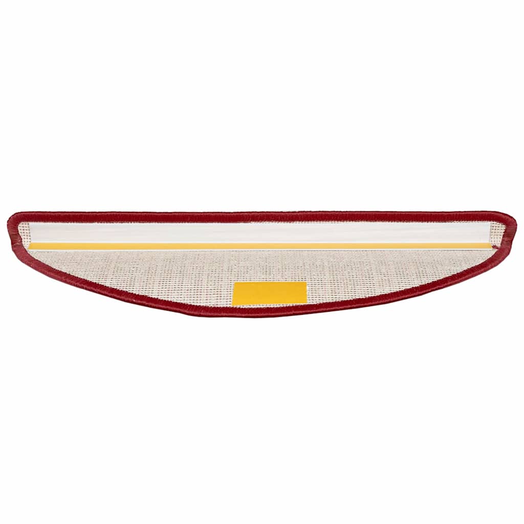 Selbstklebende Treppenschoner 15 pcs Rot 56 x 17 x 3 cm