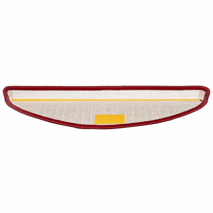 Selbstklebende Treppenschoner 15 pcs Rot 56 x 17 x 3 cm