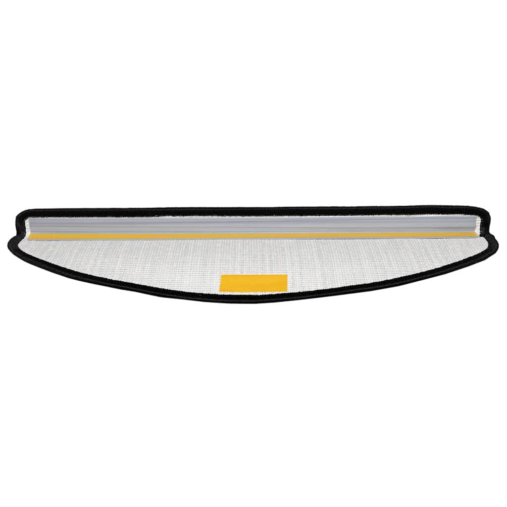 Selbstklebende Treppenschoner 15 pcs Anthrazit 65 x 21 x 4 cm