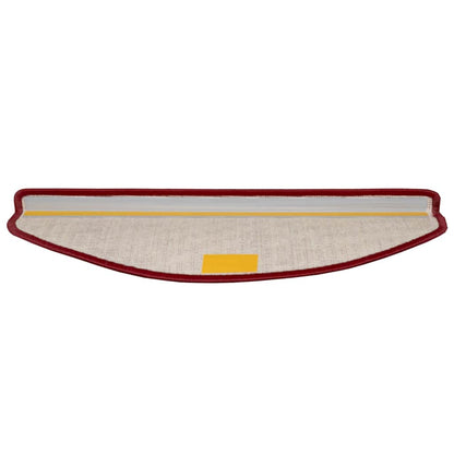 Selbstklebende Treppenschoner 15 pcs Rot 65 x 21 x 4 cm